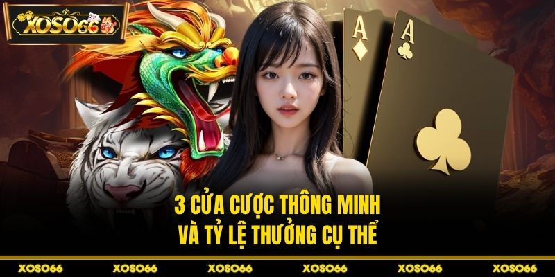3 cửa cược thông minh và tỷ lệ thưởng cụ thể